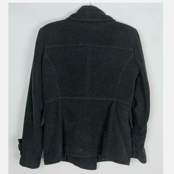 MARVIN RICHARDS Double Breasted Peacoat Cashmere - Picture 3 of 6